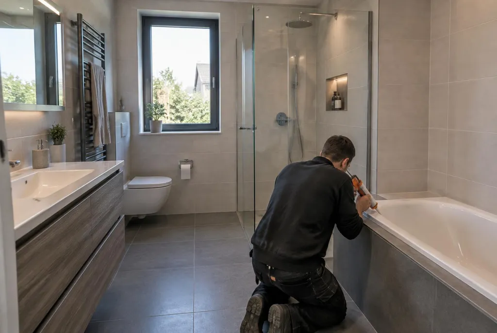 Kitbedrijf Zandvoort – badkamer kit vervangen bij de douche